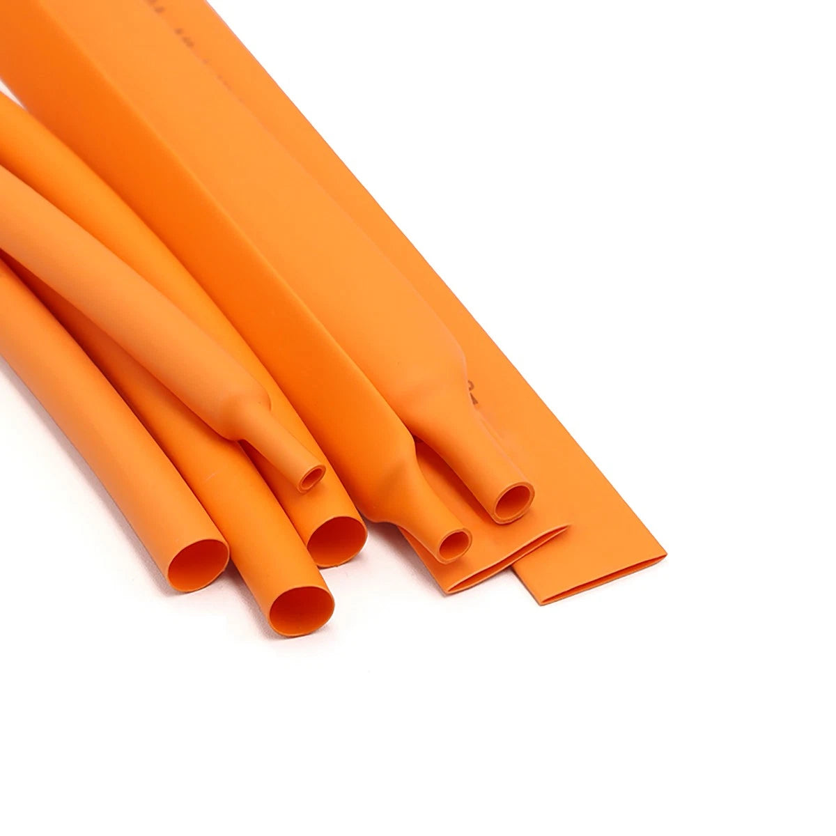 2:1 Heat Shrink Tubing Orange — φ1mm to φ50mm, 1m / 5m / 10m Lengths