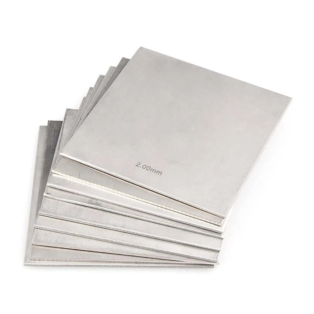 304 Stainless Steel Sheet Metal Plate Thick 0.02-0.4mm Width 300mm Length 200mm