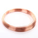 1m/5m/10m Copper Wire Round Solid Bare 0.3mm/0.4mm/0.5mm-5mm Craft Florist Wire