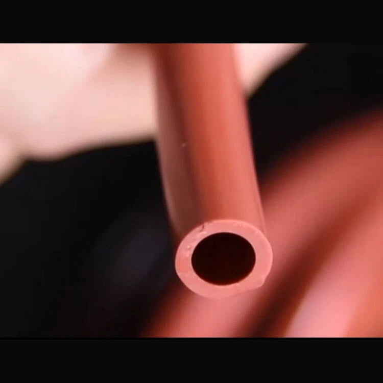 Food Grade Red Silicone Rubber Tubing — Flexible Hose for Water, Air & Drinking Lines