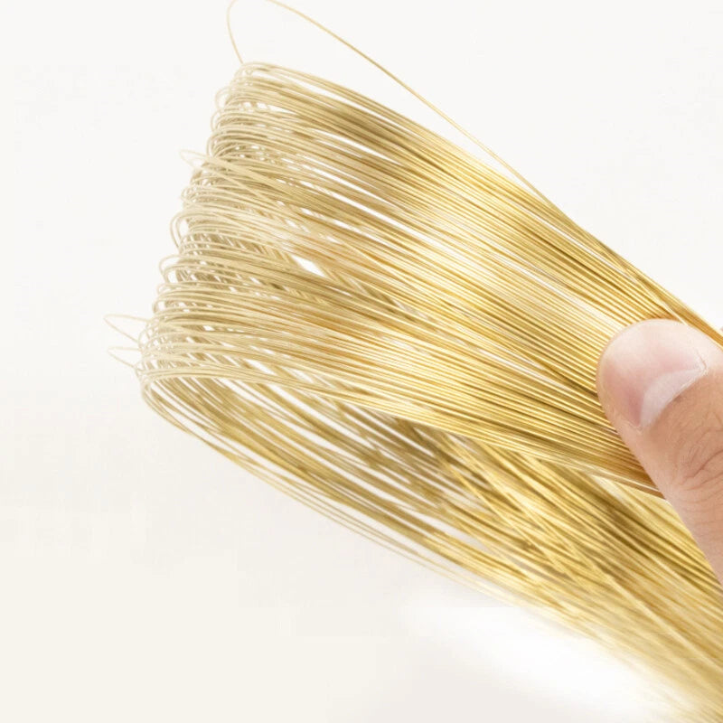 Wire Dia 0.3mm 0.4 0.5mm to 2.5mm Brass Wire Round Solid BareUncoated