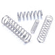 0.9mm Wire Dia Length 10-50mm Galvanized Compression small spring Springs 10pcs