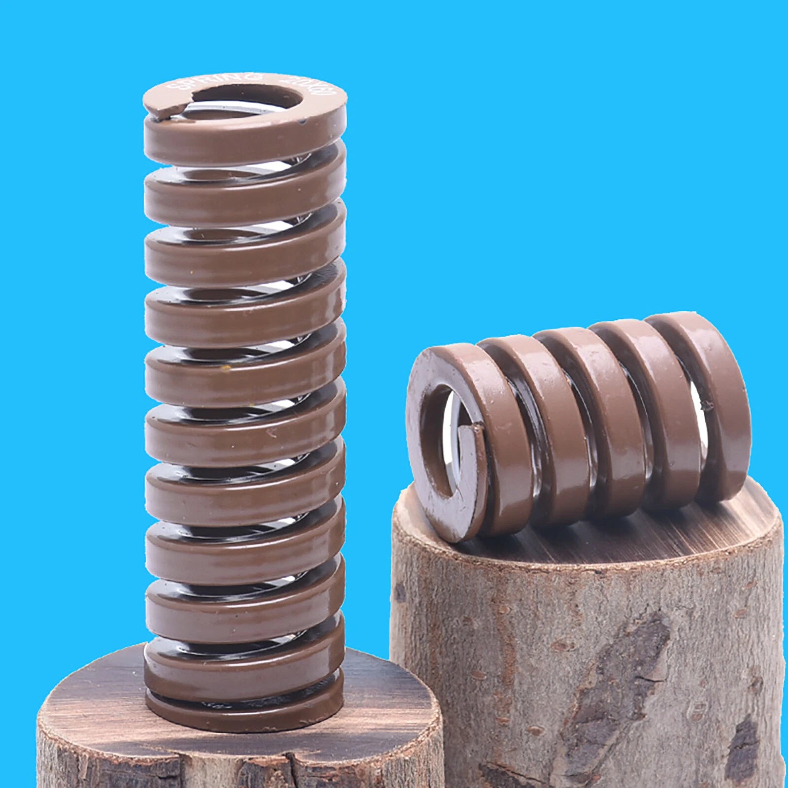 Extremely Heavy Load Duty Compression Die Spring ISO 8mm-50mm & Up To 250mm Long