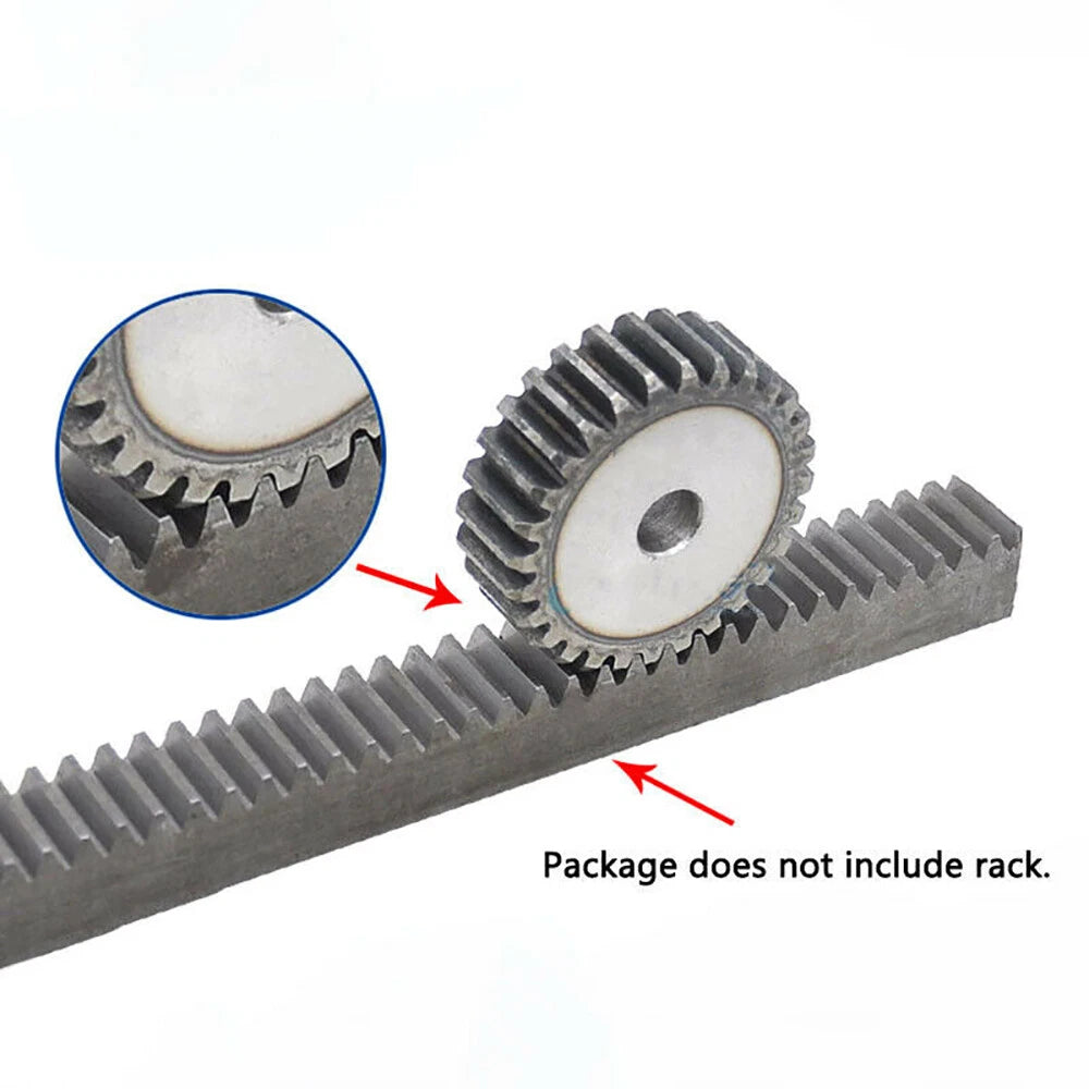 Mod 3/4/5 Spur Gear Pinion Gear 10T - 100T Motor Pinion 45# Steel Hardening