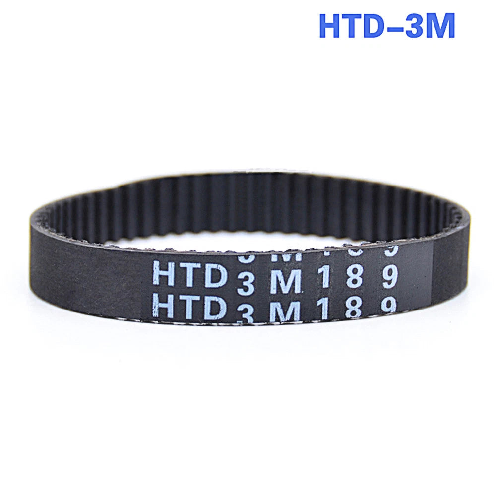 HTD 3M Timing Belt 198-231mm Close Loop Synchronous Belt 10mm 15mm Width
