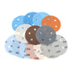 5 Inch 125mm Wet and Dry Sanding Discs Sandpaper Film Pads 600-4000 Grit 5 Hole