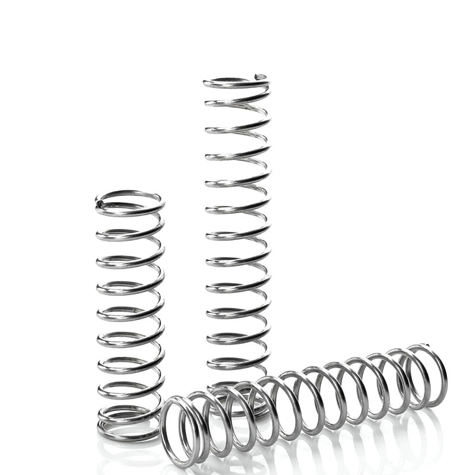 Stainless Steel Compression Springs Spring Ø1.6mm wire, OD Ø10-25mm, L= 10-200mm
