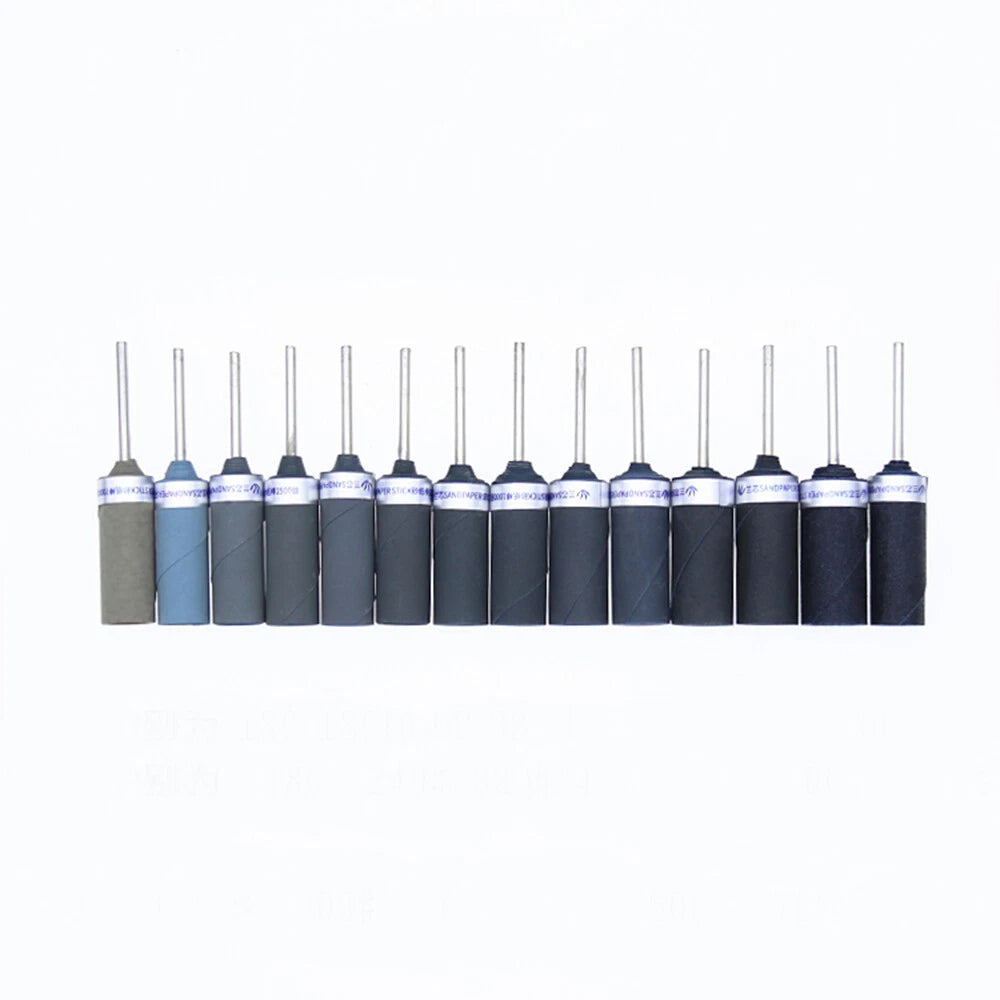 Wet Dry Sanding Bar for Dremel Rotary Tool P180–P7000 | 3mm Shank Abrasive Rod for Jewelry Metal Stone