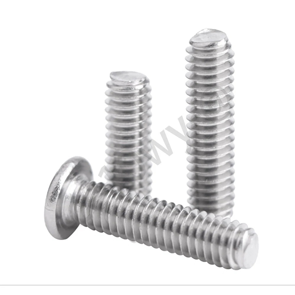 Phillips Low Wafer Head Machine Screws – M2 M2.5 M3 M4, 304 Stainless Steel for Low‑Profile Electronics & Appliances