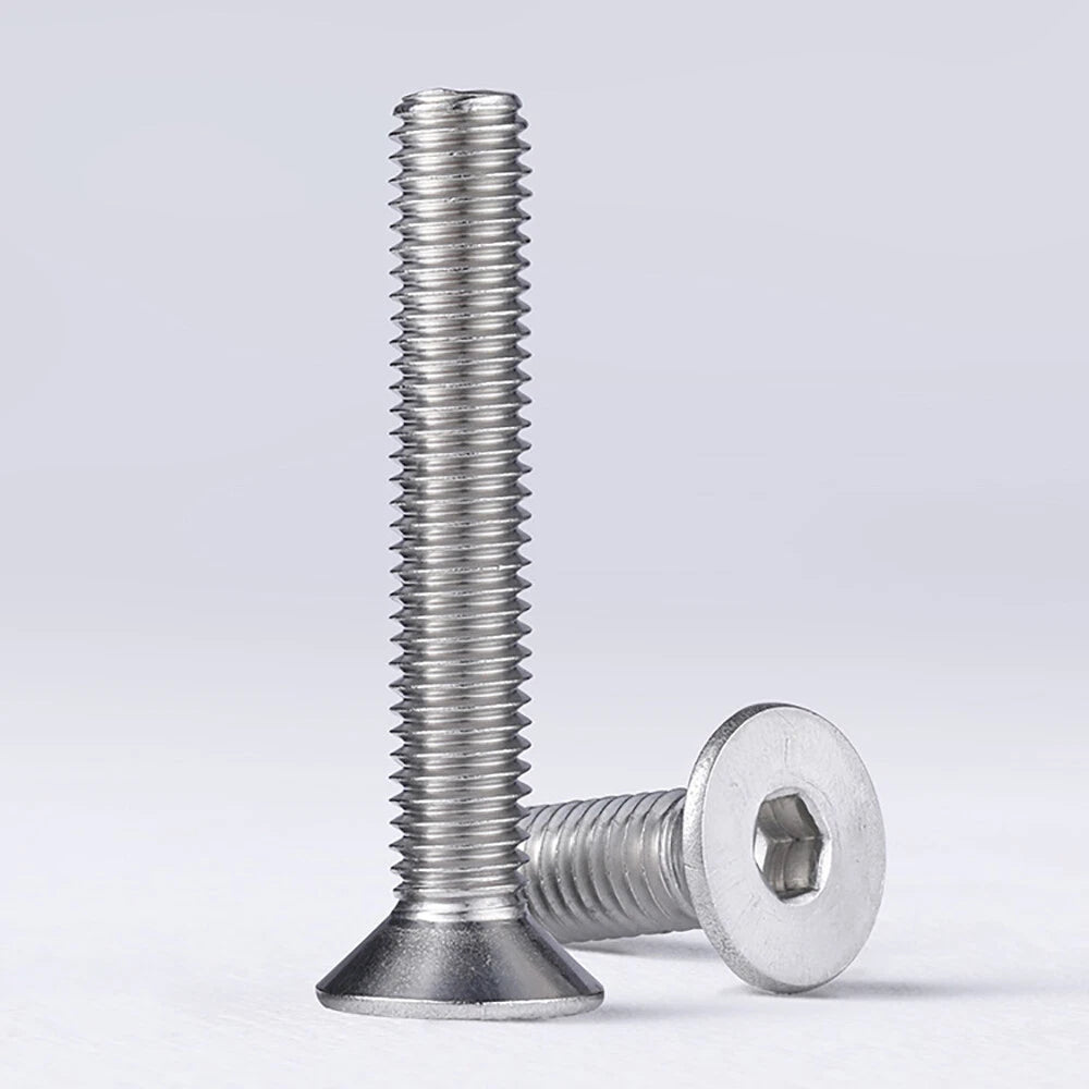 UNC Countersunk Socket Cap Screws A2 Stainless Steel — #2-56 to 5/16-18