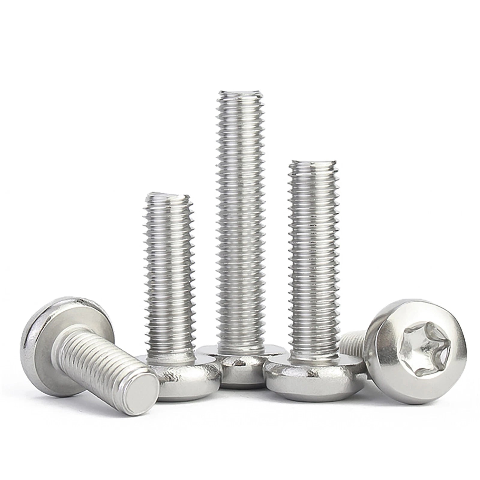 A2 Stainless Steel Torx Pan Head Machine Screws — M2 to M8, Six-Lobe Drive