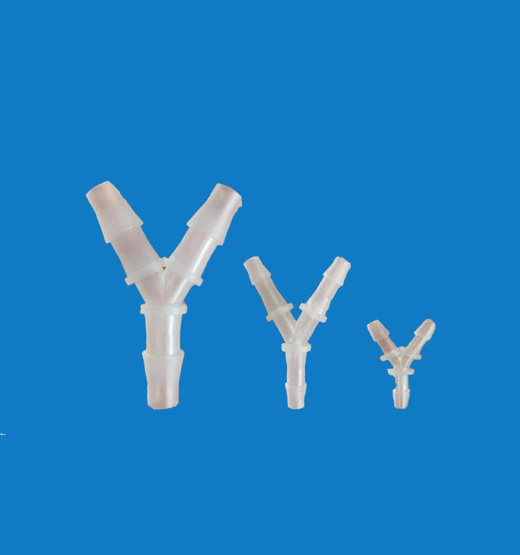 Plastic Hose Barb Fittings — Straight, Reducer, L, T, Y-Shape Pagoda Connectors