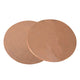 Copper,Brass,Stainless Steel Round Sheet Plate Ø 50/100/150/200mm, 0.5-3mm Thick