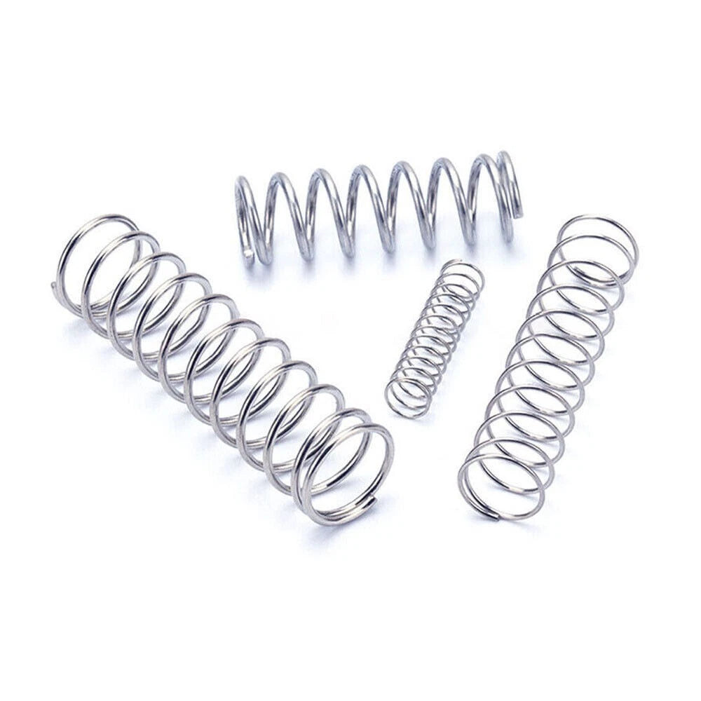 Compression Spring Wire Dia 1.0mm Pressure-Coil Springs A2/304 Stainless Steel