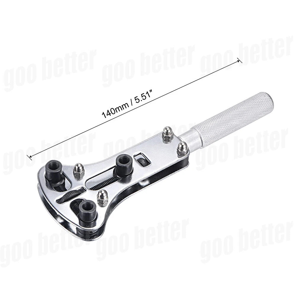 For 34MM Watch Back Case Opener Screw Wrench Cover Remover Cases Repair Tool Kit