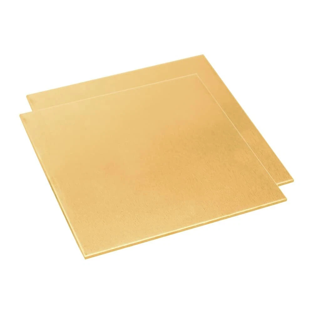 Shim Thick 0.3mm-10mm H62 Brass Metal Thin Sheet Foil Plate Model Making Various