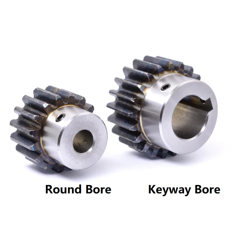1.5 Mod 45# Steel Spur Gear 12-35T Bore 6-20mm Pinion Gear with Step Motor Gear