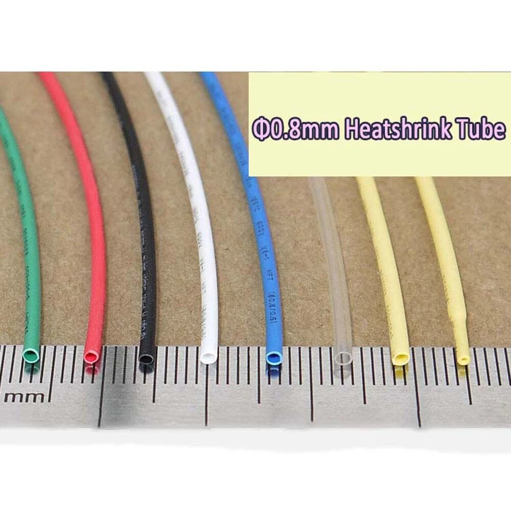 0.8mm 2:1 Heat Shrink Tubing – Fine Wire Insulation Sleeve