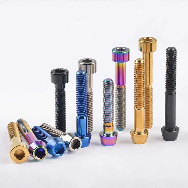 M5 Titanium Socket Head Allen Bolts – Grade 10.9, Fully Threaded, 9–60mm Lengths