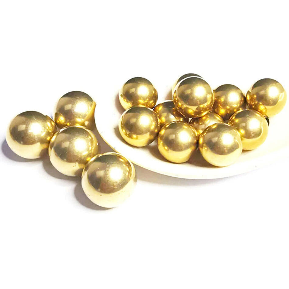 0.9-16mm DIAMETER SOLID BRASS BALL BEARINGS-BRASS BEARING BALLS H62 BRASS BALL