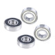 HCH 604-609 2RS/ZZ Ball Bearing Rubber Or Metal Seals Deep Groove Ball Bearings