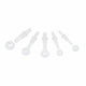Bulkhead Straight Plastic Hose Connector with Nut — Barbed Thread Pipe Fitting