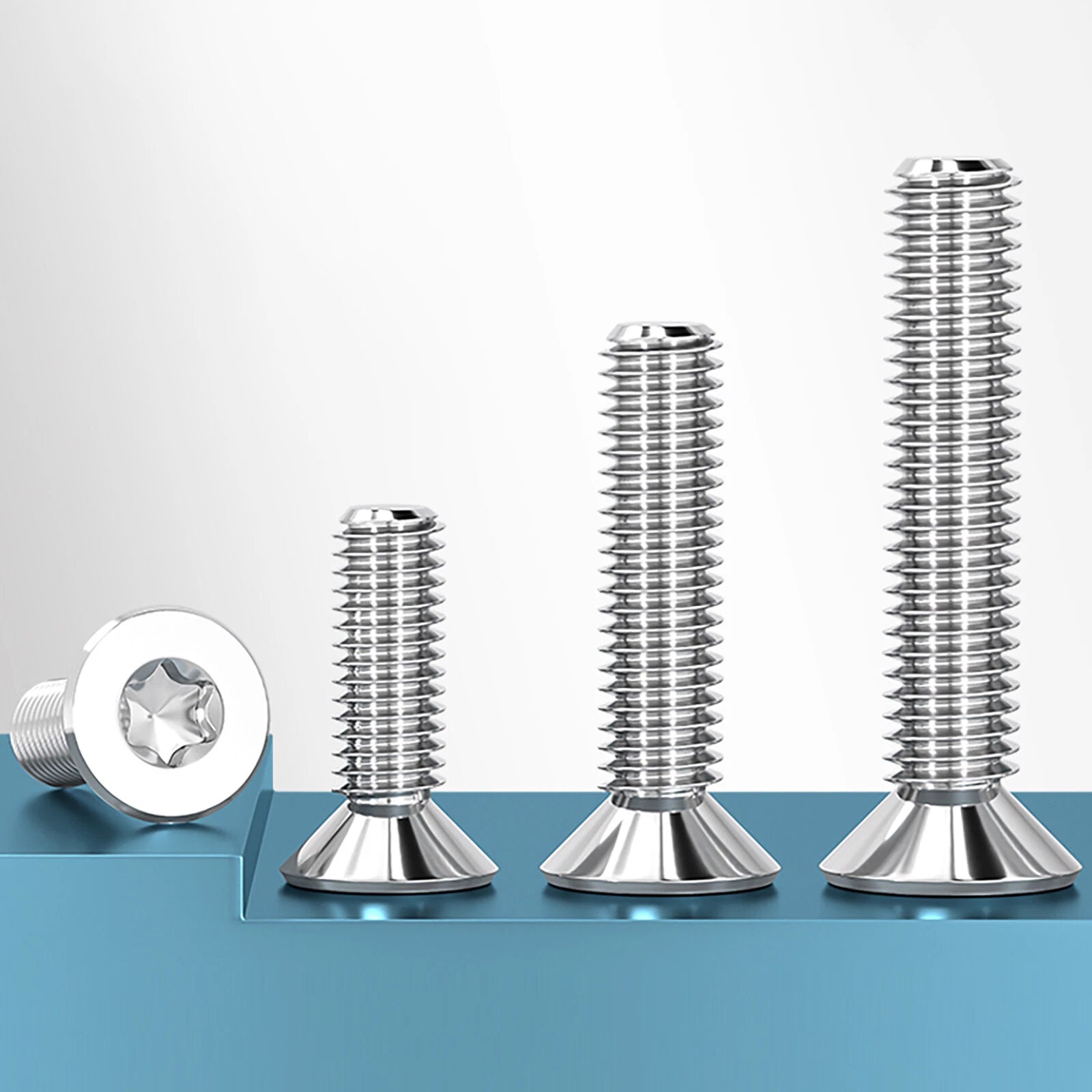 M2- M12 Torx Countersunk Machine Screws Six Lobe Bolts A2 Stainless Steel