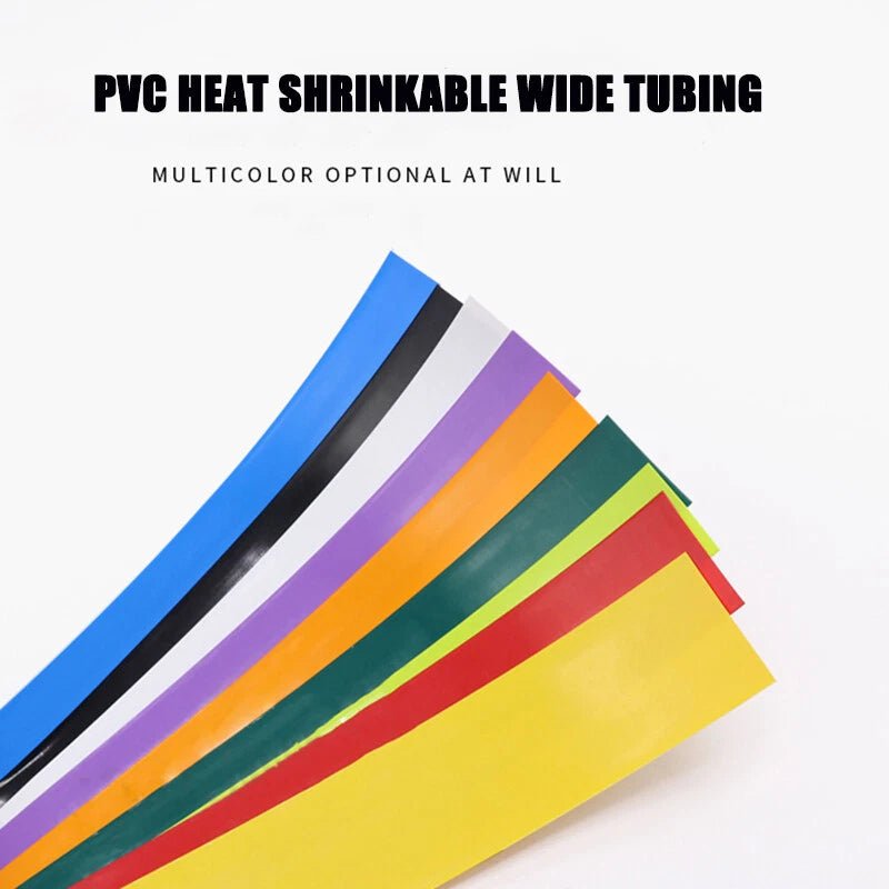 PVC Heat Shrink Tubing 45mm–625mm | Large Diameter Heat Shrinkable Film - HomeDIYer