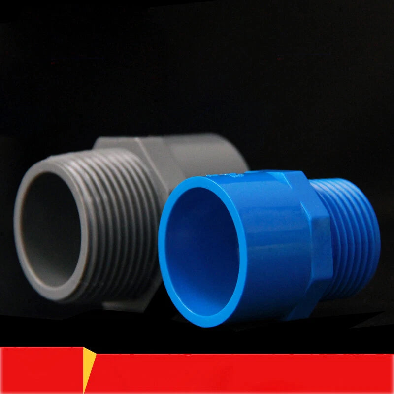 PVC Metric Plumbing Fittings Pipe For Aquarium Fish Tank Pond Solvent Weld Lot