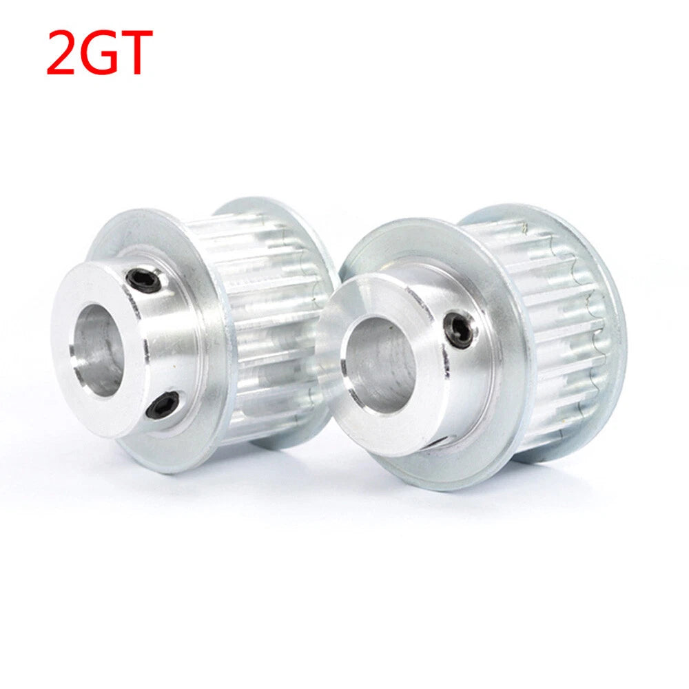 2GT 14T-64T Timing Belt Pulley Pitch 2mm With Step Width 11mm For 3D CNC Printer