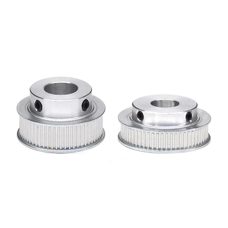 GT2 Aluminium Timing Belt Pulley 100T Wide 6/10mm Bore 6mm To25mm For 3D Printer