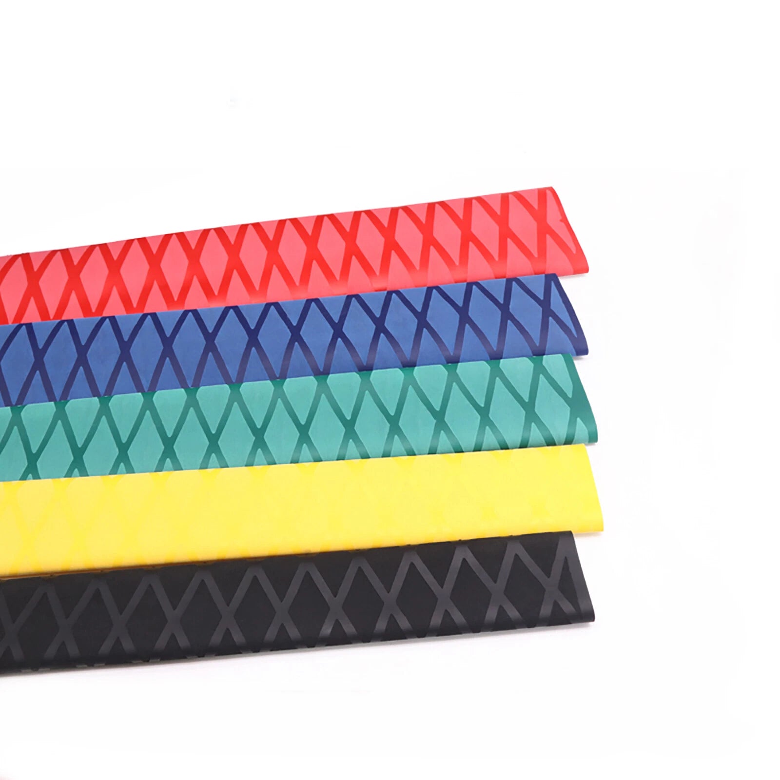 Textured Heat Shrink Tubing Handle Grip — Non-Slip Skid-Proof Tube Φ15–50mm