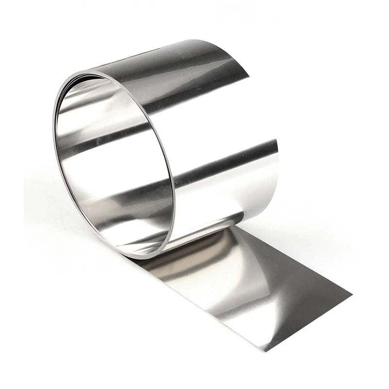 301 Stainless Steel Sheet Thin Plate Metal Foil Strip Roll Thickness 0.05-0.45mm