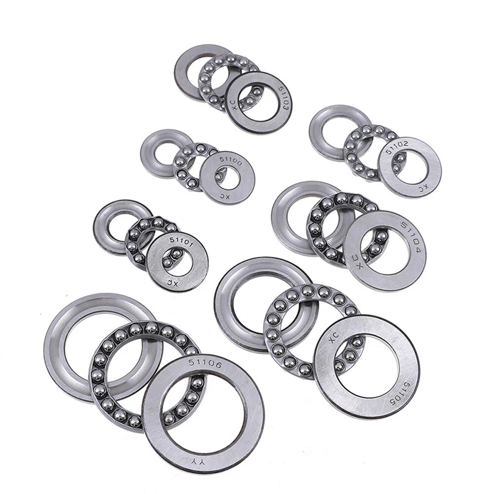 High Quality Plane Bearings 3-Parts Axial Ball Thrust Bearing 51100 to 51322