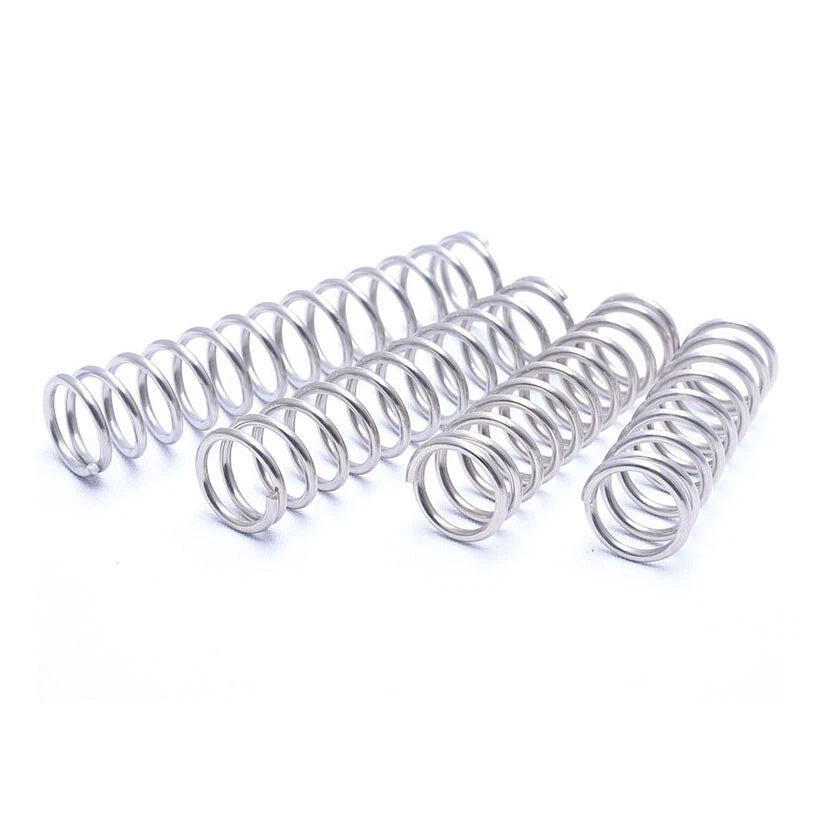 Compression Spring Galvanised 1mm 1.2mm Wire Dia 7-11mm Diameter&60-100mm Length