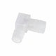 90° Elbow Plastic Barbed Joiner Reducer Connector Pipe Tube Hose Water 1.6-25mm