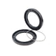 NBR TC Rotary Shaft Oil Seal with Garter Spring | 20–25mm ID