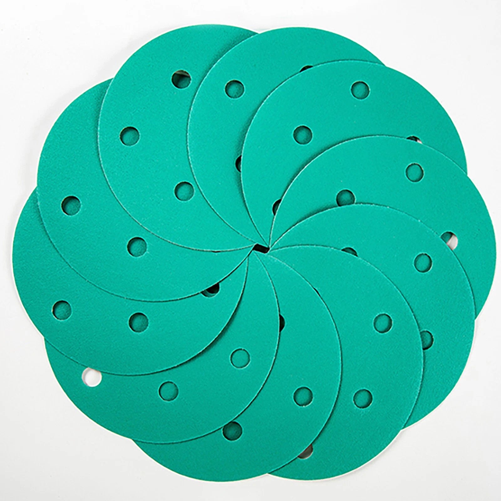 6 Inch 150mm Wet and Dry Sanding Discs Sandpaper Film Pads 60-2000 GRIT 6 Hole