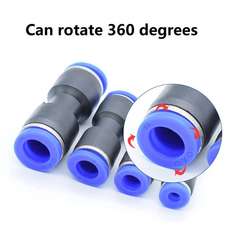 Nylon Push-Fit Pneumatic Connector | Speed Fit Air & Water Hose Fittings 4–16mm