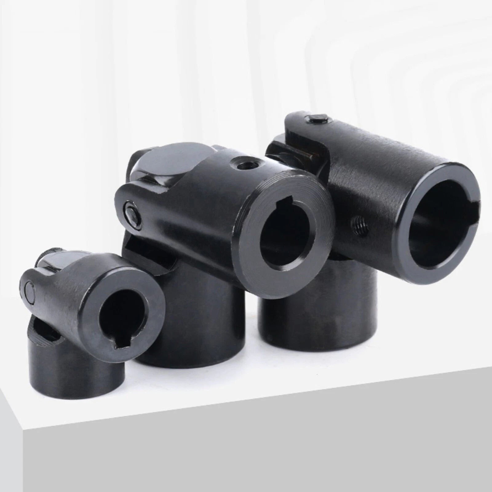 Universal Flexible Shaft Coupling Coupler Motor U Joint Connector 45# Steel