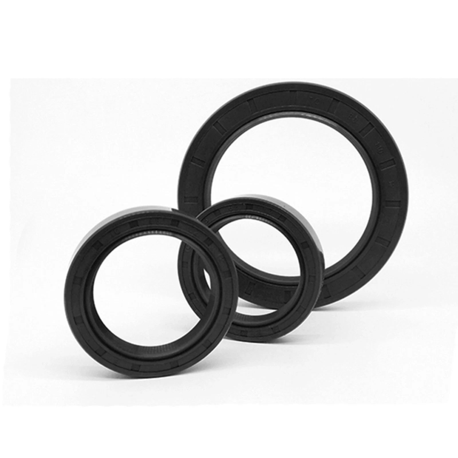 TC Double-Lipped NBR Oil Seal — 38mm ID, Nitrile Rotary Shaft Seal, Multiple OD & Heights