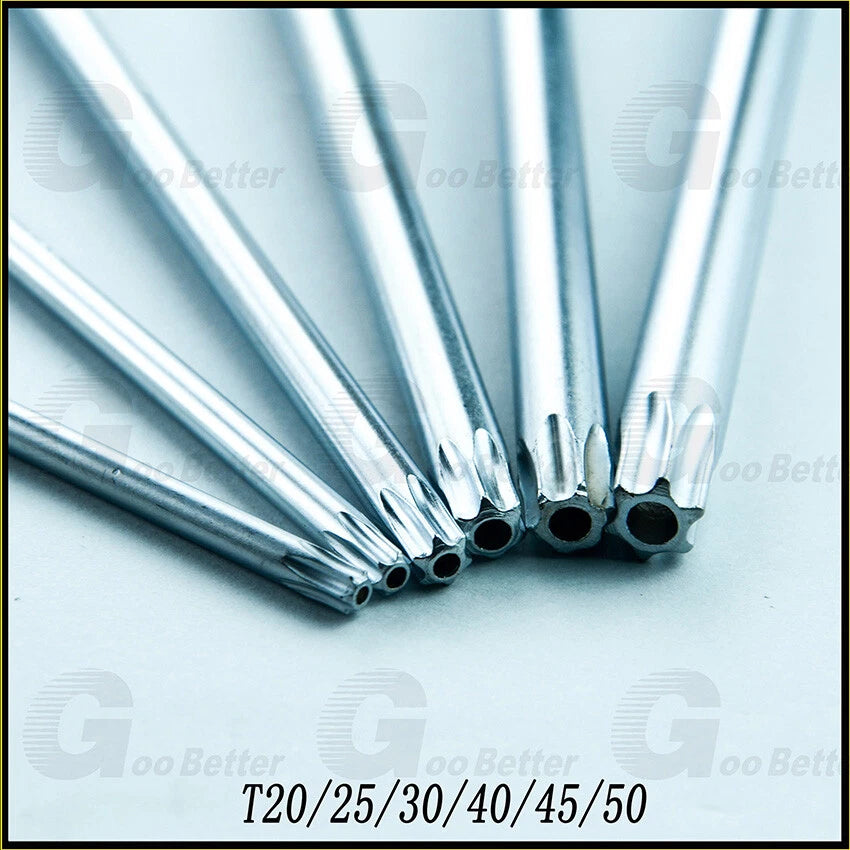 T25 T30 T40 T45 T50 Torx Key Security Anti Tamper Allen Star Keys Hollow Wrench
