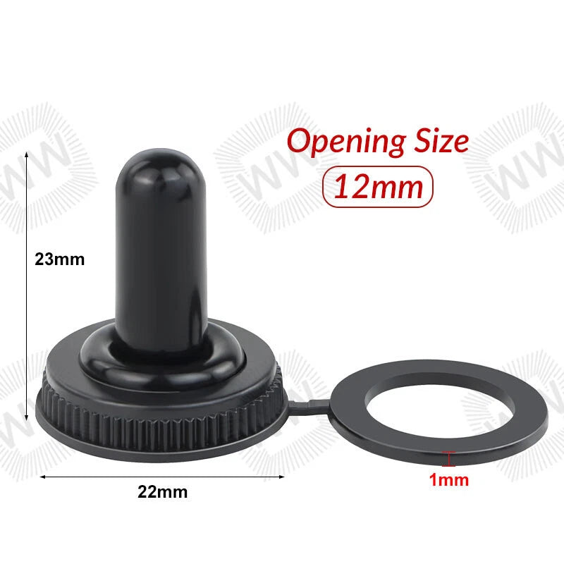 Heavy Duty Metal Toggle Switch – 15A 250VAC, 2/3/4/6 Pin, ON-OFF & ON-OFF-ON