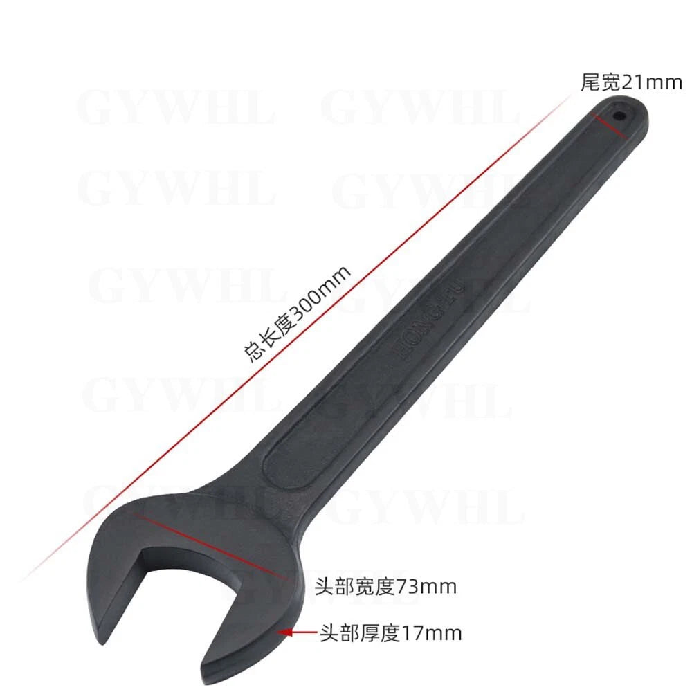Single Open Ended Spanner Combination Wrench Impact High Carbon Steel HRC 60°