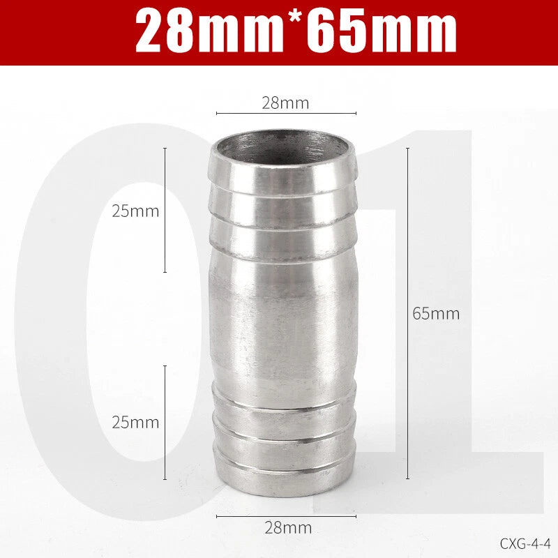 Stainless Steel BSP Hose Tail Connector Fitting — Y / L / T / Inline Type