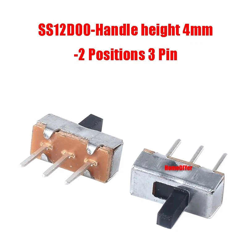 Miniature Slide Switch SS SK Series — 2/3 Position, 3–8 Pin Toggle Switches