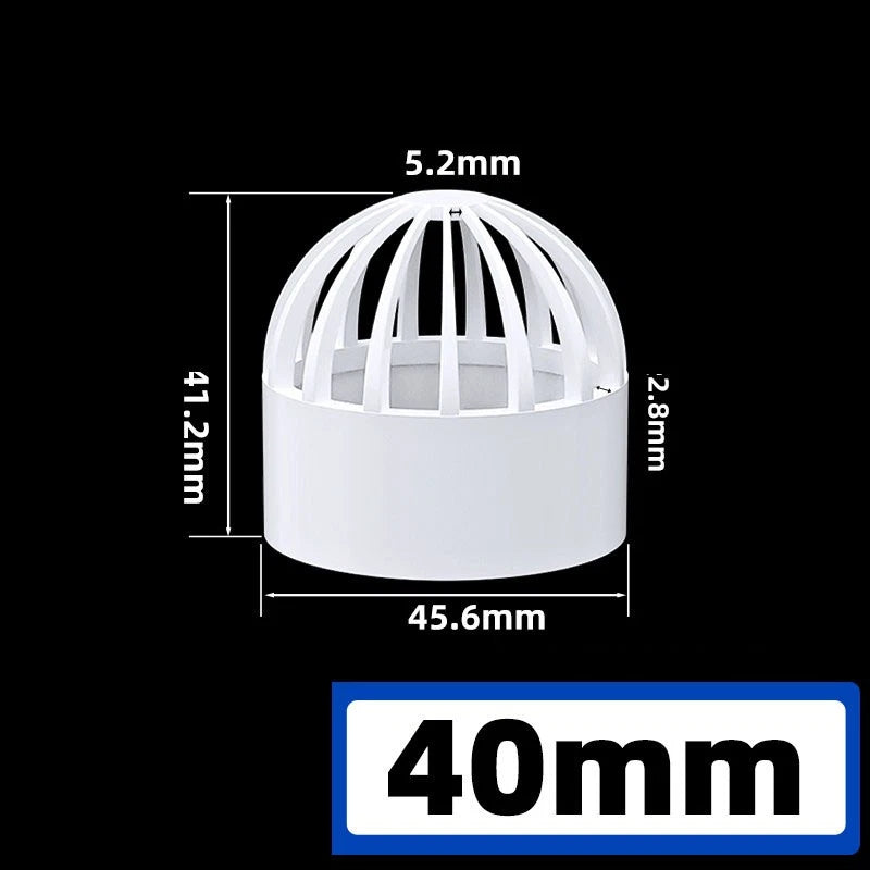 PVC Pipe Fittings White Connector Metric For Aquarium Fish Tank Various Parts