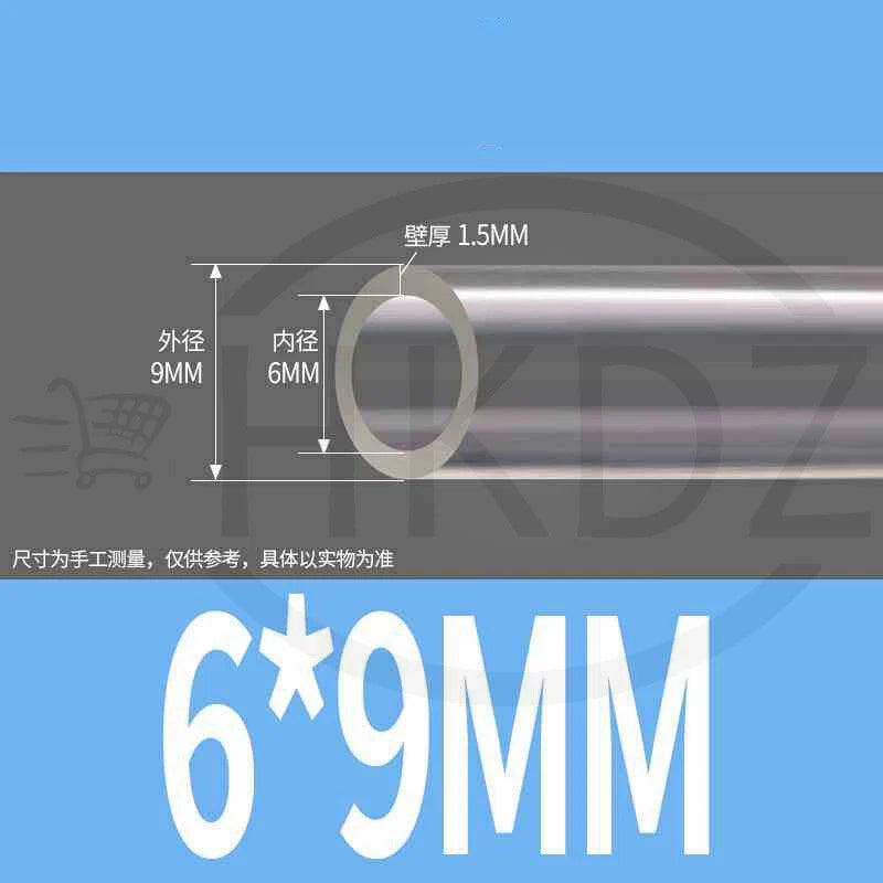 Clear PVC Hose Pipe Tube – Flexible Plastic Tubing for Water, Air, Pond & Aquarium