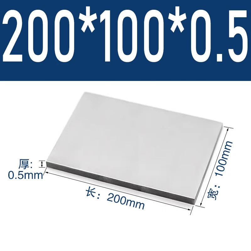 304 Stainless Steel Sheet Plate 0.3mm 0.5mm 0.8mm 1mm 2mm 3mm 4mm 5mm Thick