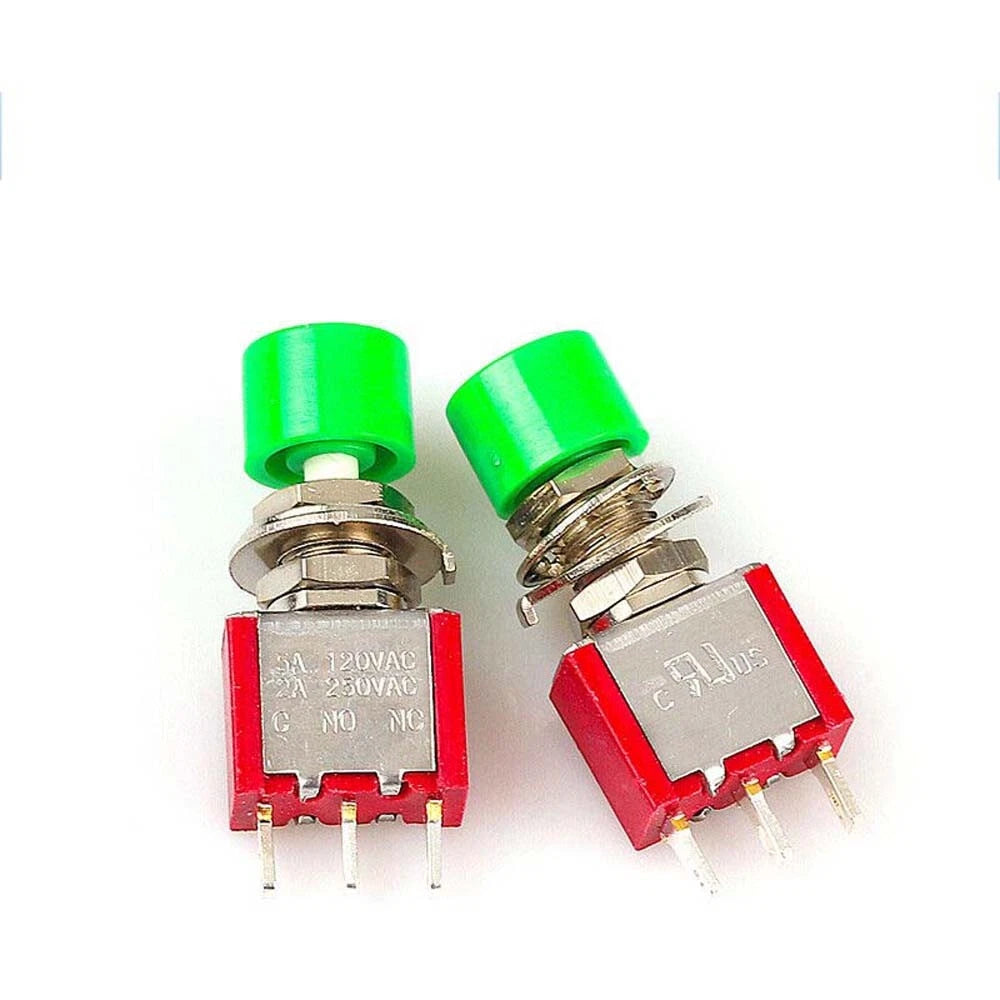 MTS PS Series Mini Toggle Switch — 3/6/9/12 Pin, 2-Way & 3-Way, Latching & Self-Resetting